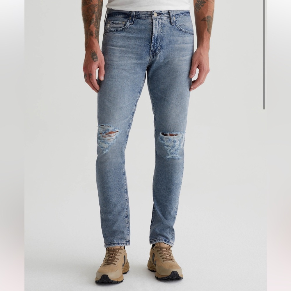 AG Modern Slim Light Blue Jeans in W34 x L34